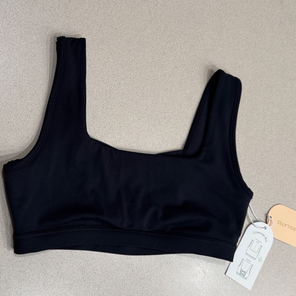 Crisscross blogilates Medium Black Women's Bra low neck - Picture 5 of 8
